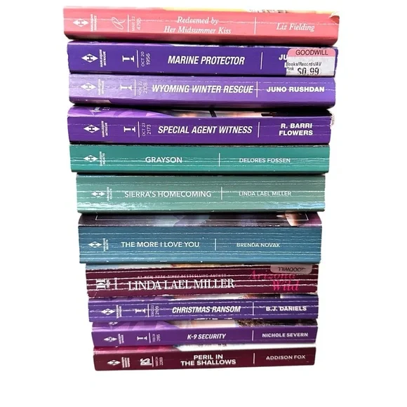 Lot of 11 Romance Books by Harlequin Intrique and Romantic Suspense Selects - Picture 1 of 2